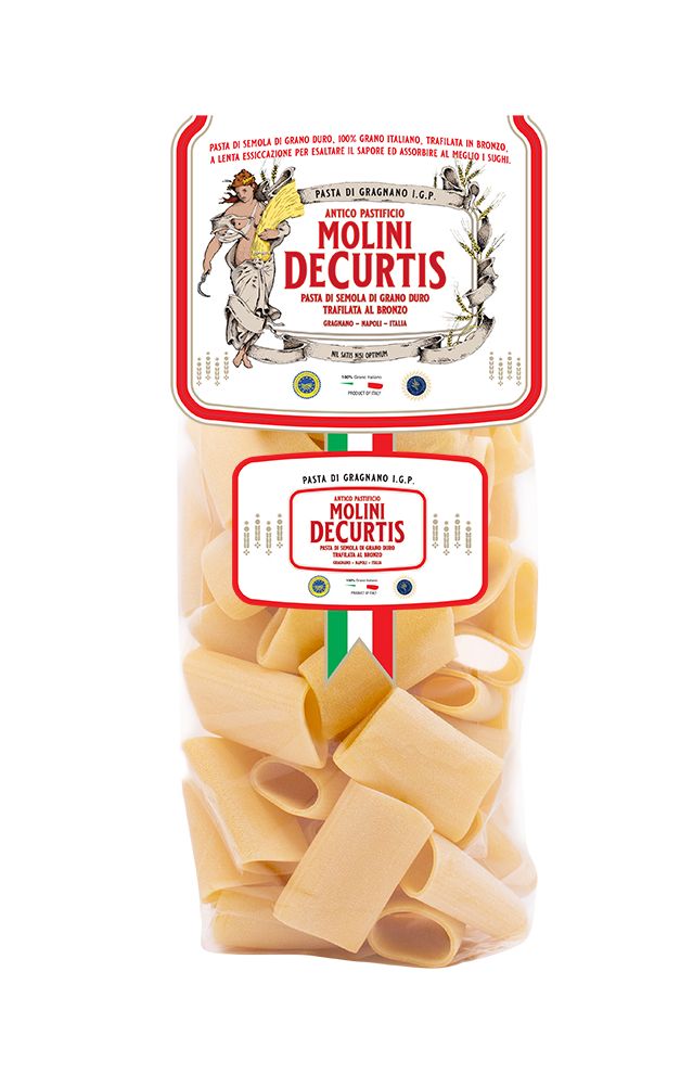 Paccheri lisci di Gragnano I.G.P. 100% Grano Italiano