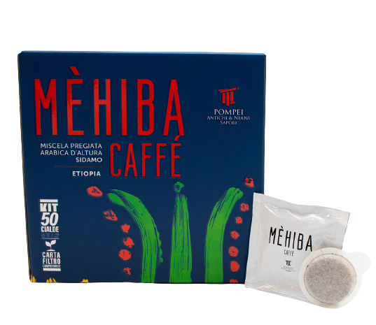 Mehiba pregiato caffè in cialde con arabica Etiope Sidamo